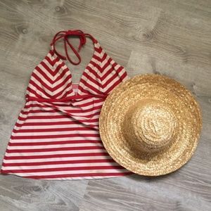 Converse One Star Red & White Tankini